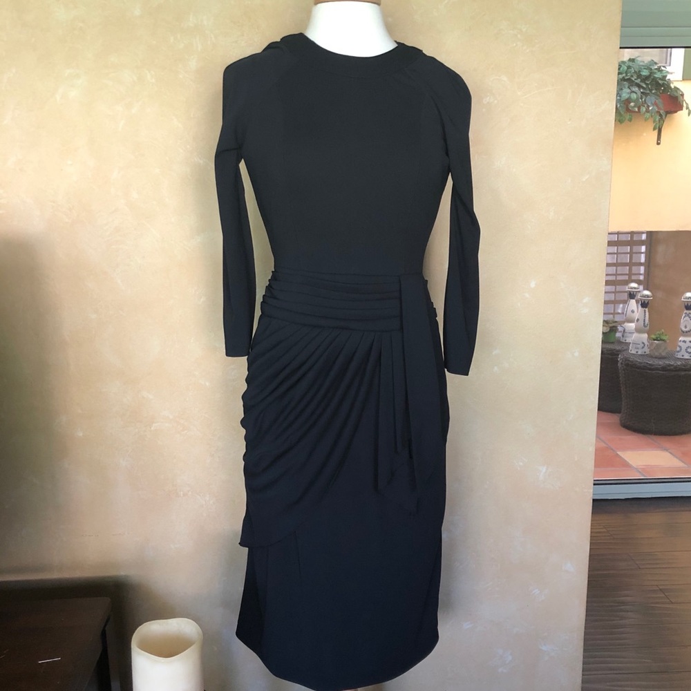 COCO COUTURE midi black dress
